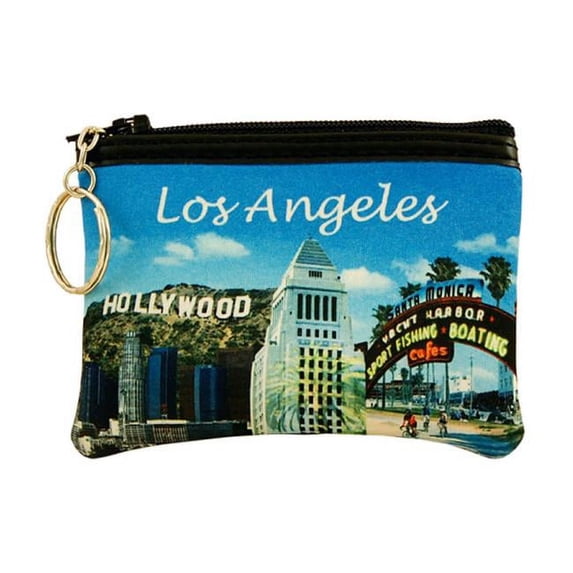 Americaware SPLAC01 Los Angeles Full Color Coin Purse