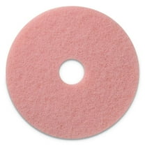 Americo® Remover Burnishing Pad, 27" Diameter, Pink, 2/Carton 403427