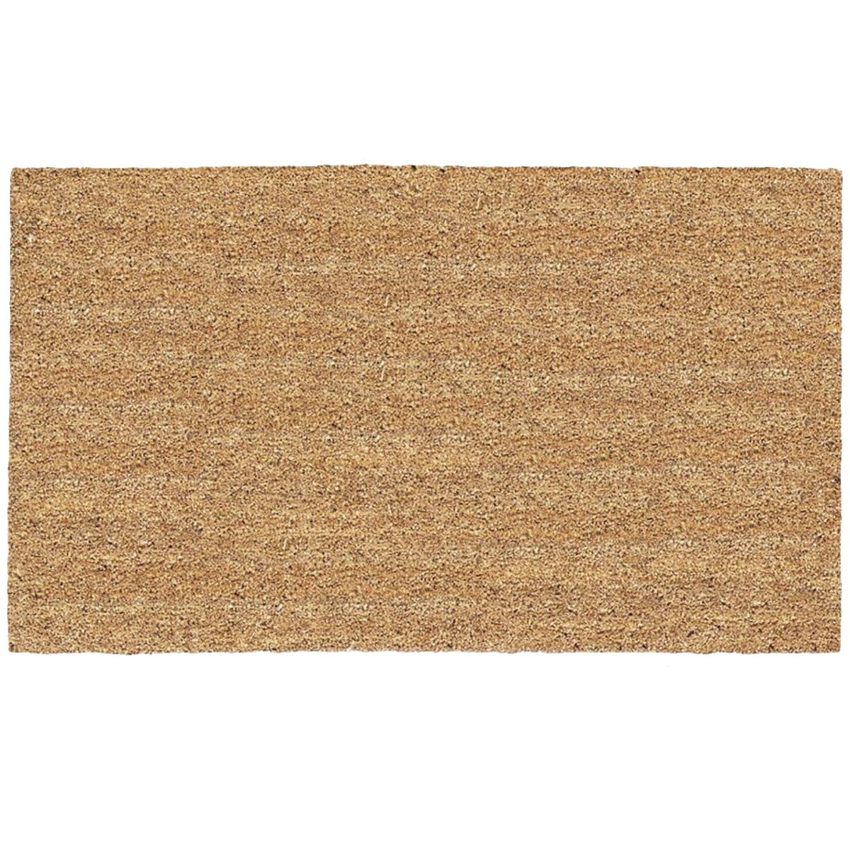 DeCoir Coir Doormat Indoor Plain Style, 16"x27", Heavy Duty - Walmart.com