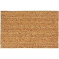 thumbnail image 1 of DeCoir Coir Doormat Indoor Plain Style - Heavy Duty, Dirt-Trapping - 16" x 27" Natural Tan, 1 of 3