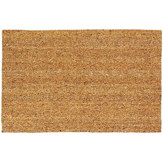 Americo Home Tan 18 In. x 30 In. Coir/Vinyl Door Mat