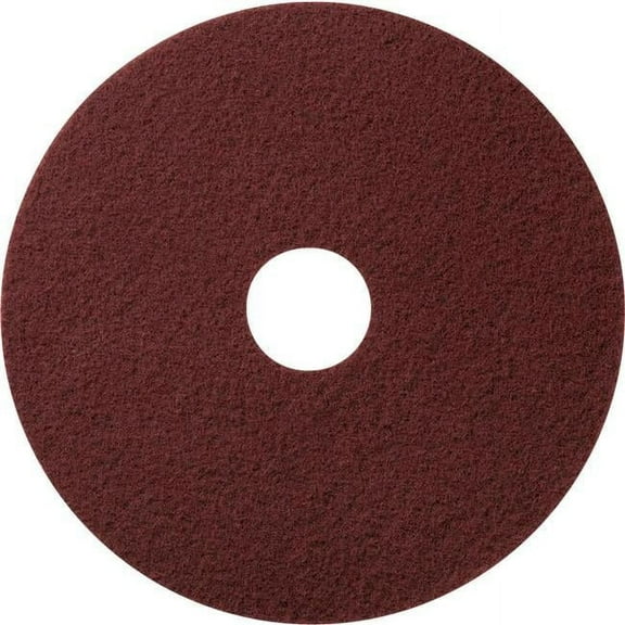Americo Manufacturing 261882MRX Global Industrial 20 in. Stripping Pad, Maroon - 10 per Case