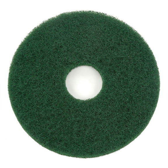 Global Industrial 13" Green Scrubbing Pad, 5/Case