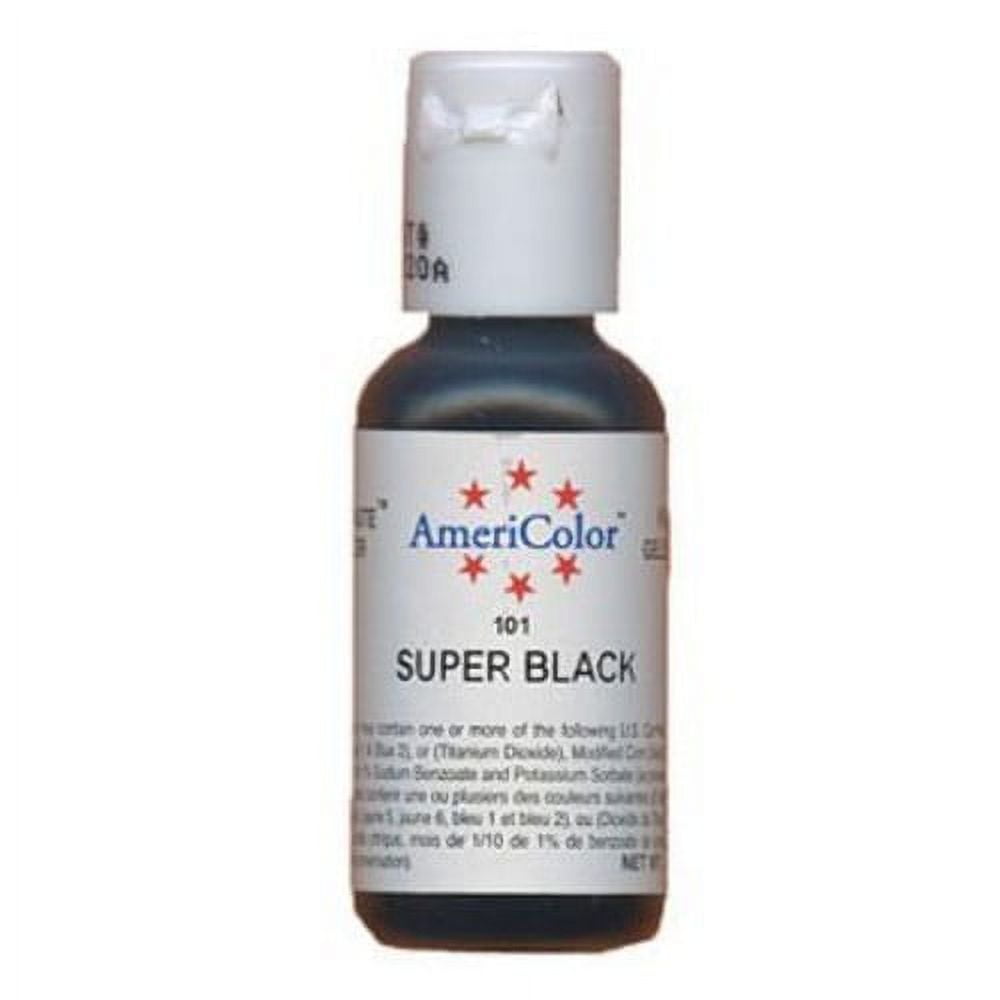 Americolor Super Black Gel Paste Food Coloring