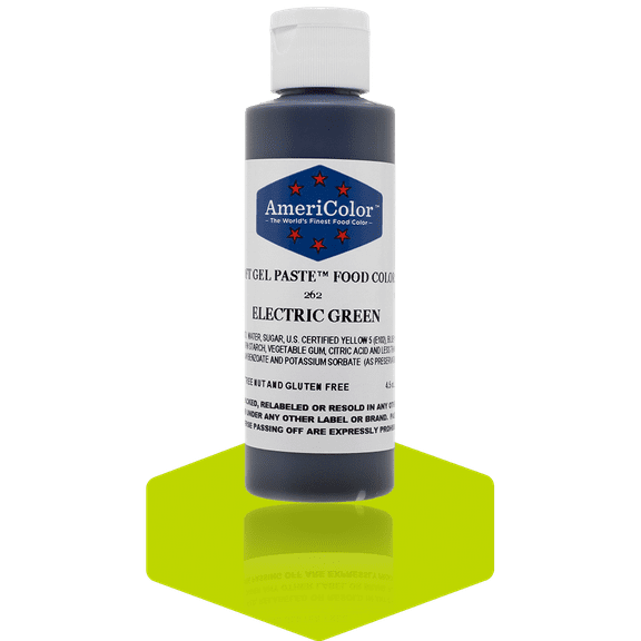 Americolor Soft Gel Paste 4.5 oz. - Electric Green