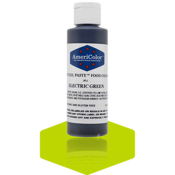 Americolor Soft Gel Paste 4.5 oz. - Electric Green