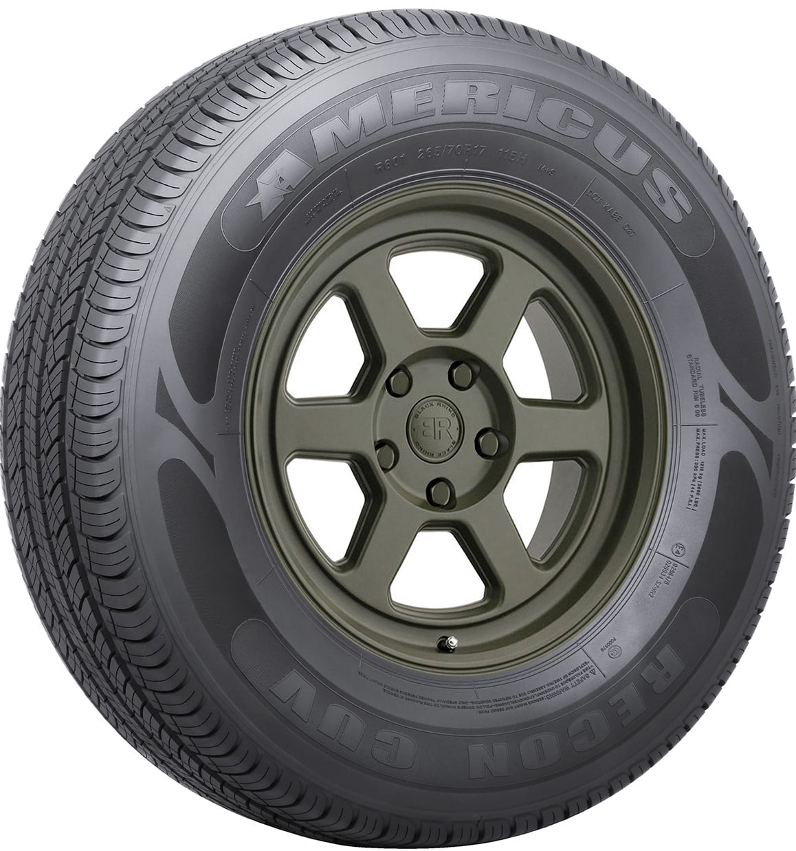 Americus R601 245/70R16 111H Passenger Tire
