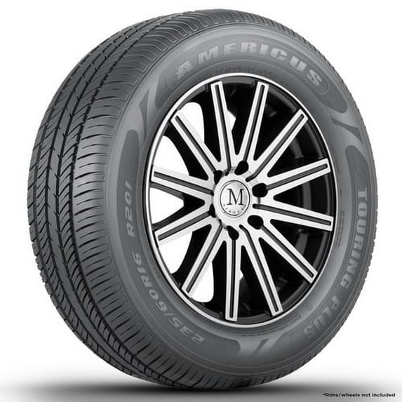 Americus Touring Plus 205/60R16 92H BSW (2 Tires) Fits: 2015-17 Kia Soul LX, 2020-22 Nissan Sentra S Plus
