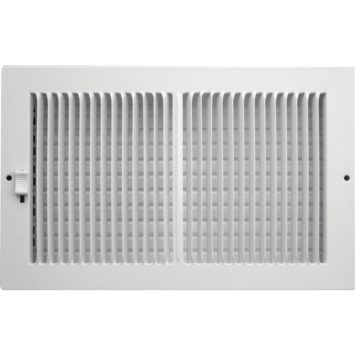 Ameriflow 10 In. x 6 In. White Wall Register 367W10X6