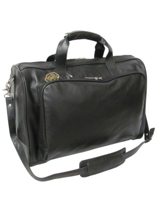 Amerileather Leather Doctor&s Carriage Bag (Black)