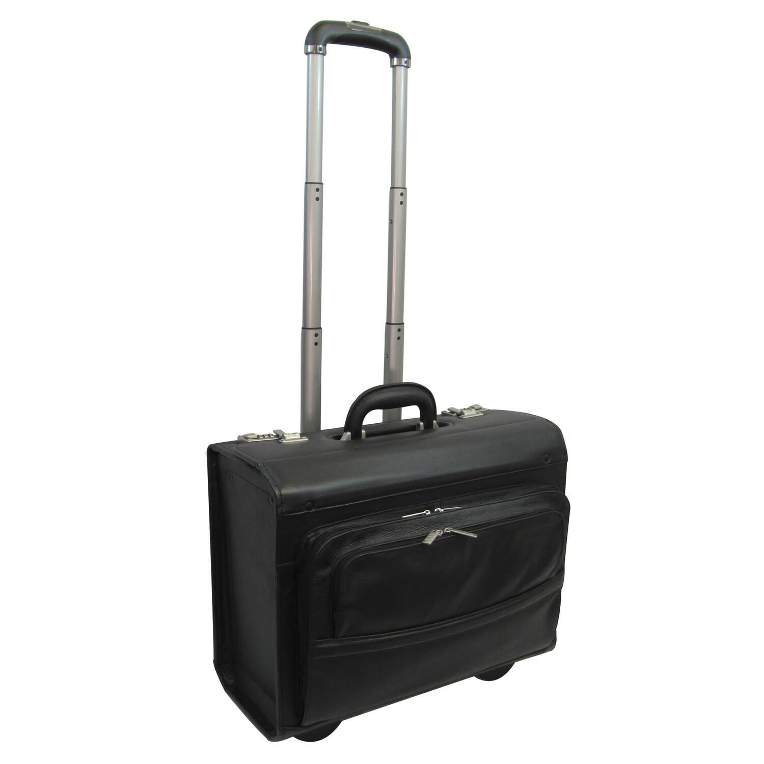 Amerileather 18540 Leather Rolling Computer Friendly Catalog Case