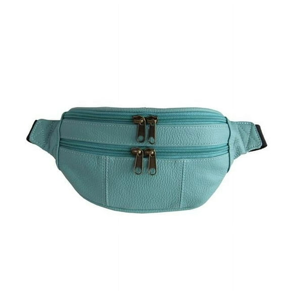 Amerileather 7313-1 Assorted Leather Fanny Packs - 2 Piece