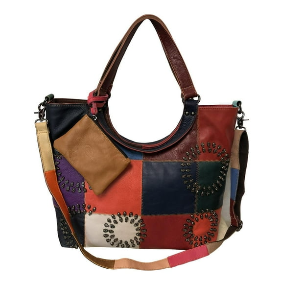 Amerileather Donovan Leather Tote Bag