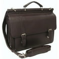 thumbnail image 1 of AmeriLeatherExecutive Briefcase - Genuine Leather Business Bag for Men - Laptop Briefcase-Color:Brown, 1 of 4