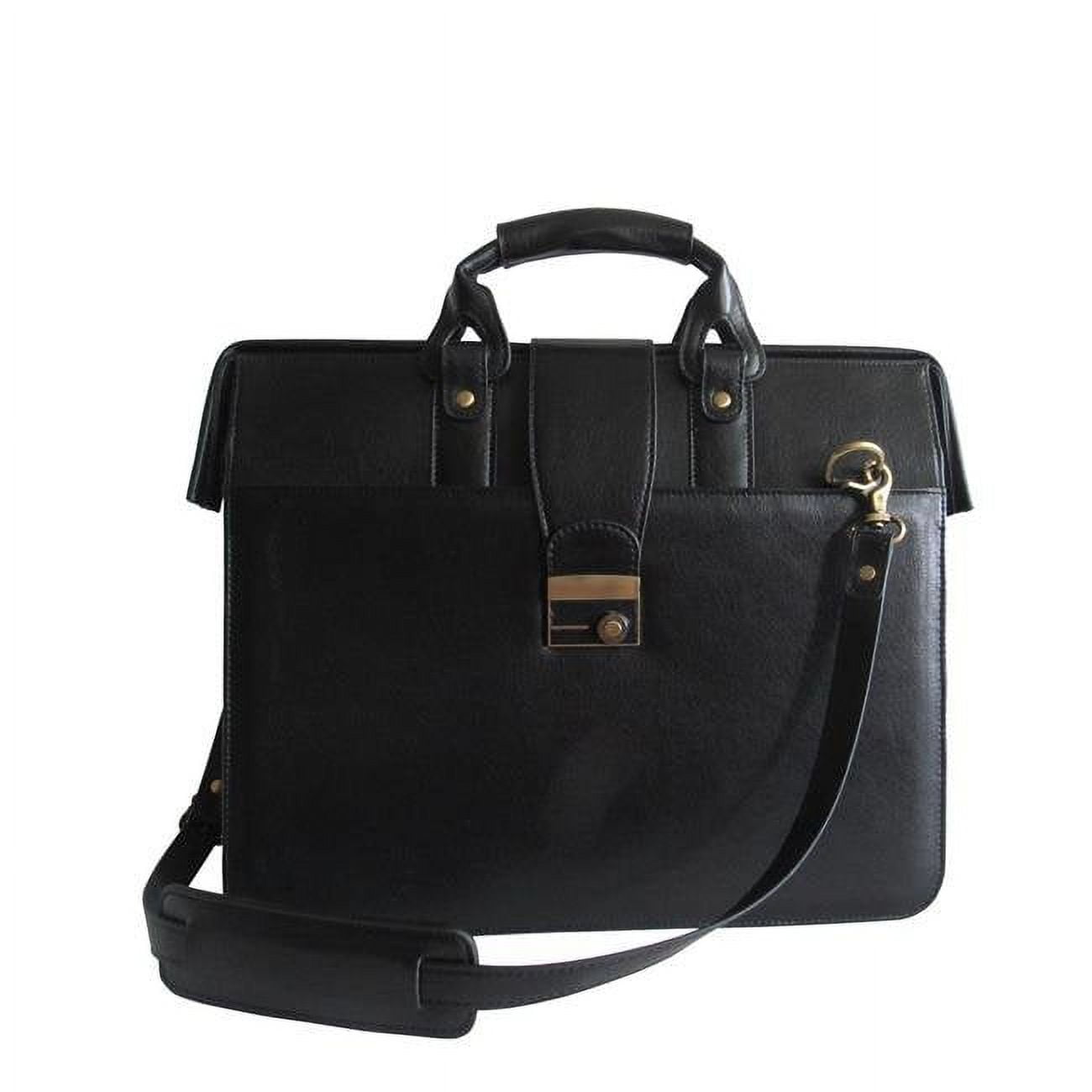 AmeriLeather Partner Leather Briefcase Bag
