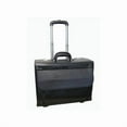 thumbnail image 1 of Amerileather Leather Wheeled Catalog Case - Rolling Briefcase with Lock & Organizer, 1 of 7