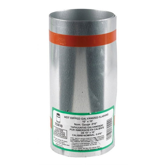 Amerimax Home Products Valley Flashing Roll - Galvanized Steel - 10 ft x 5.5 in