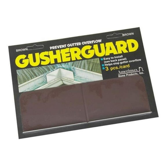 Amerimax 2507419 Gusher Guard  Aluminum  Brown - CD3