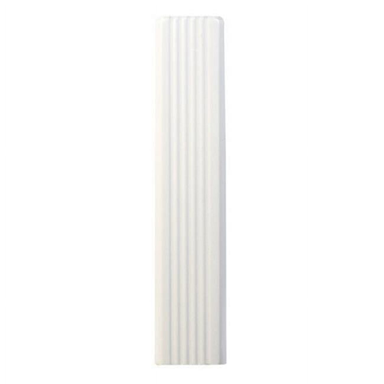 Amerimax 27075 3 In. H X 2 In. W X 15 In. L White Aluminum K Downspout Extension