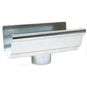 AMERIMAX HOME PRODUCTS 29010 5-Inch Mill Finish Steel End with Drop