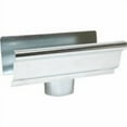 thumbnail image 1 of Amerimax 29010 Gutter End with Drop, 4 in L, 3 in W, Vinyl, For: 5 in K-Style Gutter System, 1 of 3