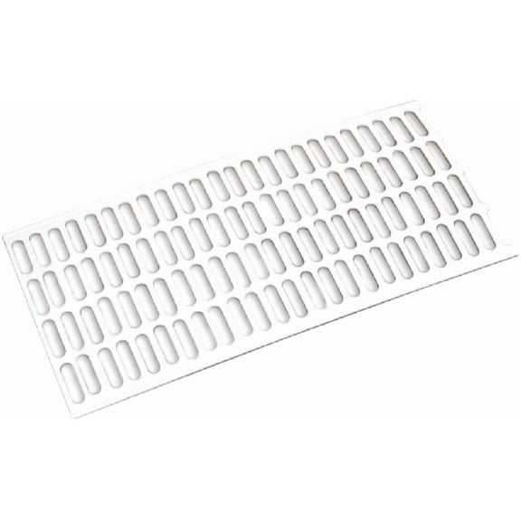 20-pack Amerimax Home Products Gutter Guard White Vinyl - 20 Pack, 4.5 in W x 60 in L Residential Use, Standard Application