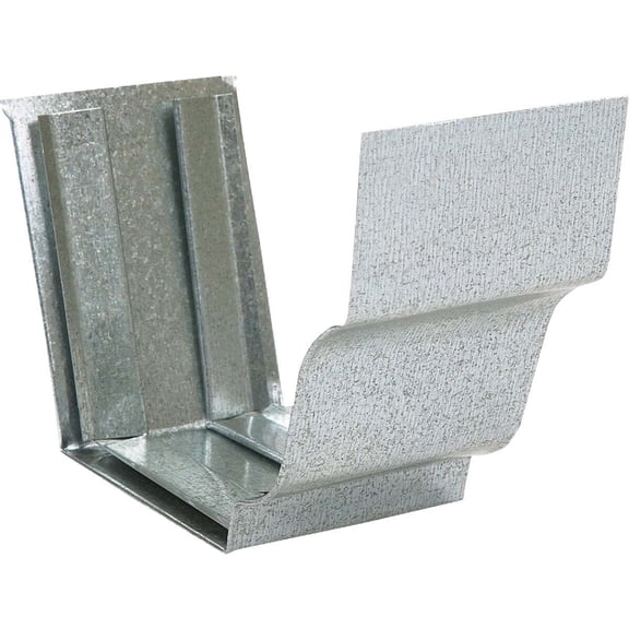 Amerimax Home Products Amerimax 4 In. Galvanized Gutter Slip Joint Connector