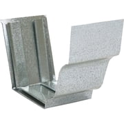 Amerimax Home Products Amerimax 4 In. Galvanized Gutter Slip Joint Connector