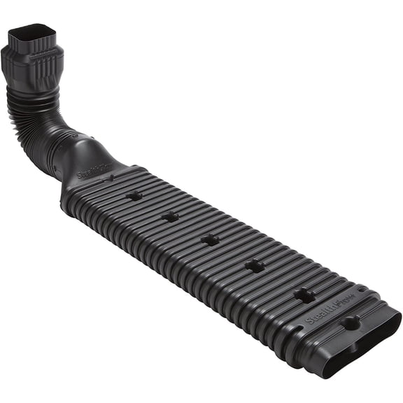 Amerimax 4601 Downspout Extension, Black