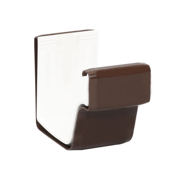 Amerimax 5 in. L Brown Vinyl K Gutter Connector
