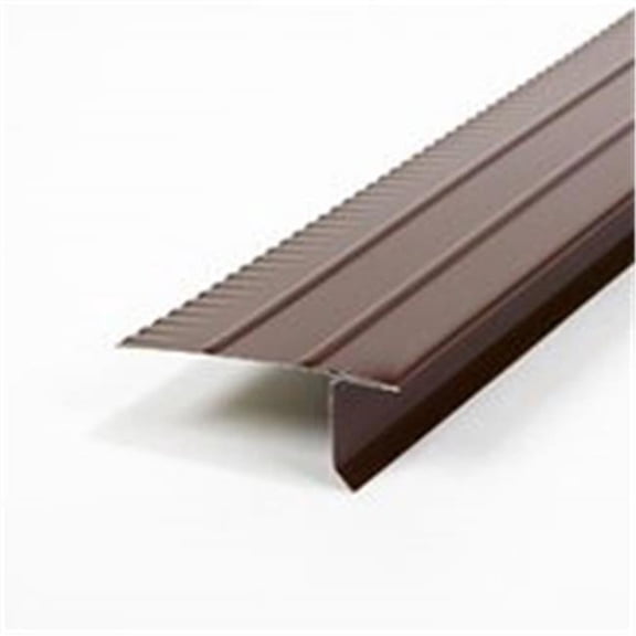 Amerimax 5509919120 Roof Edge, 10 ft L, Aluminum, Brown