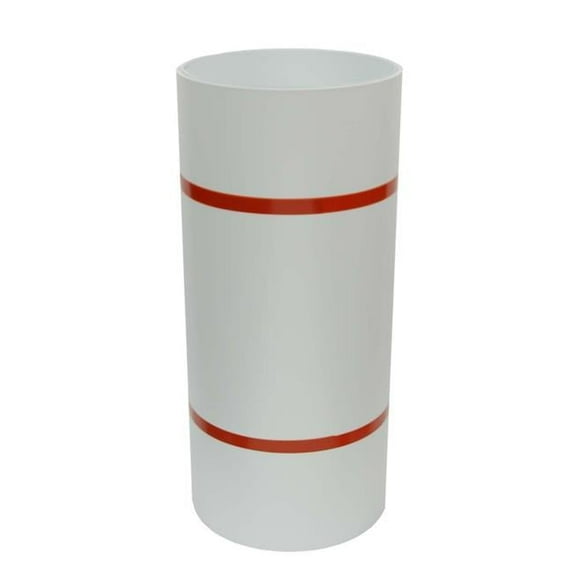 Amerimax 5687447 14 in. x 50 ft. Aluminum Trim Coil, Bright White
