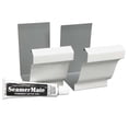 thumbnail image 1 of Amerimax 5756465 Aluminum K Gutter Seamers, White, 1 of 4