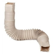 Amerimax 85014 Tan Flex A Spout Adjustable Downspout Extension