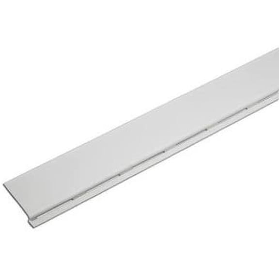 Amerimax PVC Solid Gutter Cover - Easy Installation - 40 Pack, 4', White