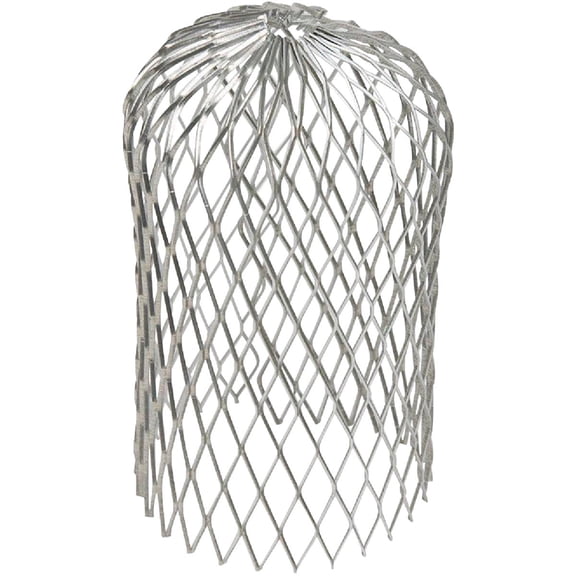 Amerimax Home Products Gutter Strainer Galvanized Metal - Durable - Gray