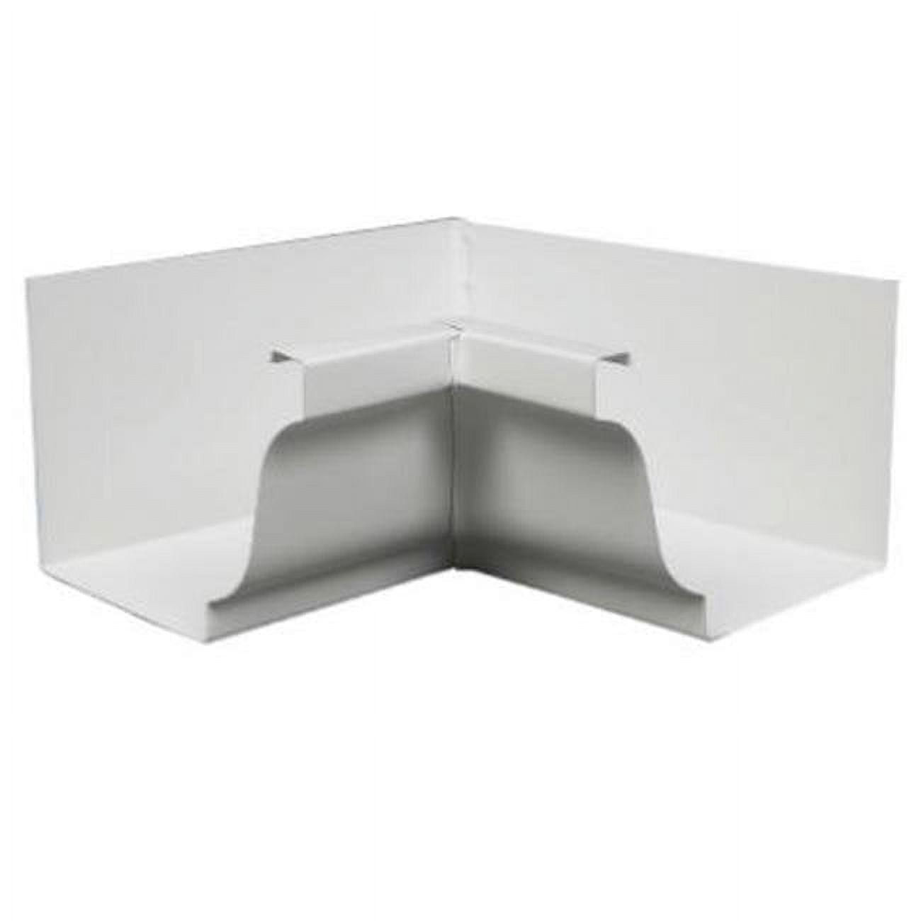 Amerimax Home Products 19201 Galvanized Steel Inside Mitre- White - 4 ...