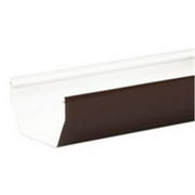Amerimax Home Products 268438 5 in. x 10 ft. Vinyl Gutter, Brown
