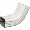 thumbnail image 1 of Amerimax Home Products Downspout Elbow A Style - Galvanized Steel - 2x3, White, 1 of 2
