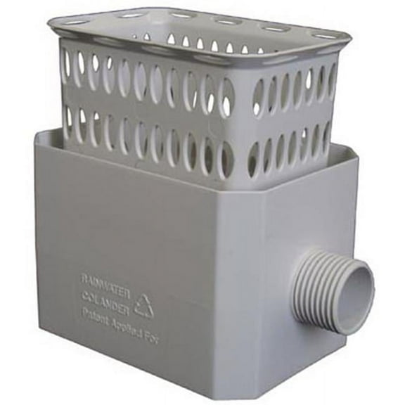 Amerimax Home Products 37043 3 x 4 in. Rainwater Colander - White