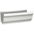 thumbnail image 1 of Amerimax Home Products 513630, Steel White Standard Roof Gutter, 10 Pieces Per Pack, 1 of 5