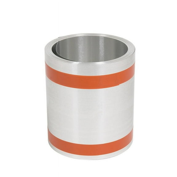 Amerimax Versa Series 66008 Roll Valley Flashing, 50 ft OAL, 8 in OAW, Aluminum