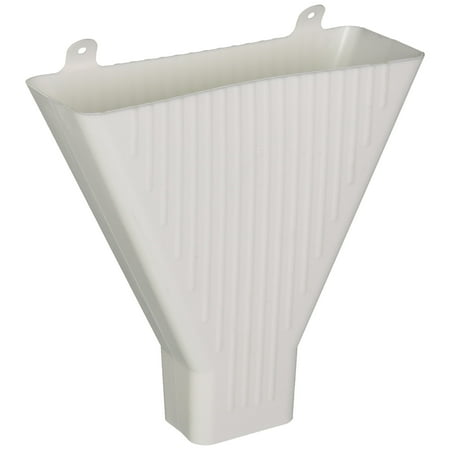 Amerimax Home Products 85208 White Plastic Funnel