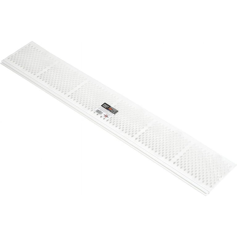 3 ft. White Snap-In Filter Gutter Guard (25-Pack) 3 ft. White Snap-In Filter Gutter Guard (25-Pack)