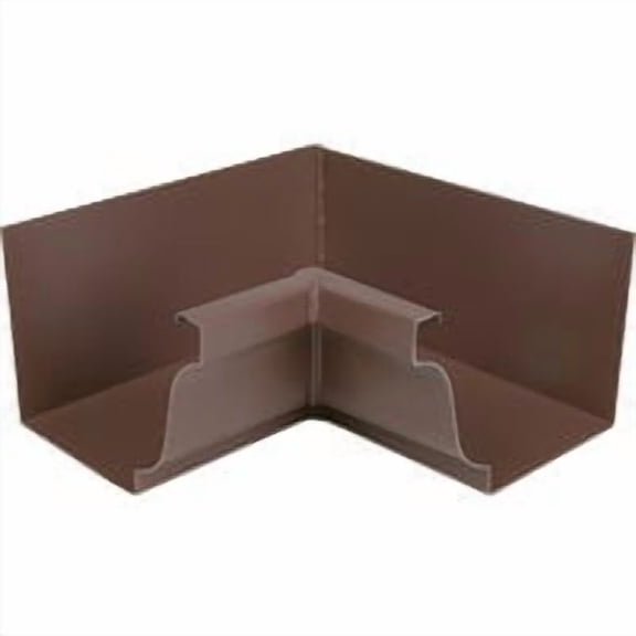 Amerimax Home Products Amerimax 4 In. Galvanized Steel Mitre Gutter Inside Corner - Pack of 6