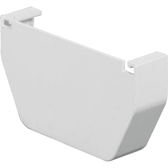 Amerimax Home Products Amerimax Contemporary Gutter End Cap - Pack of 4