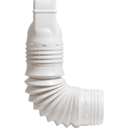 Amerimax Flex-A-Spout Downspout Adapter - Single Pack   Residential Use, Standard Application