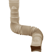 Amerimax Home Products Amerimax Flex-A-Spout Downspout Extension - Pack of 4   Residential Use, Standard Application