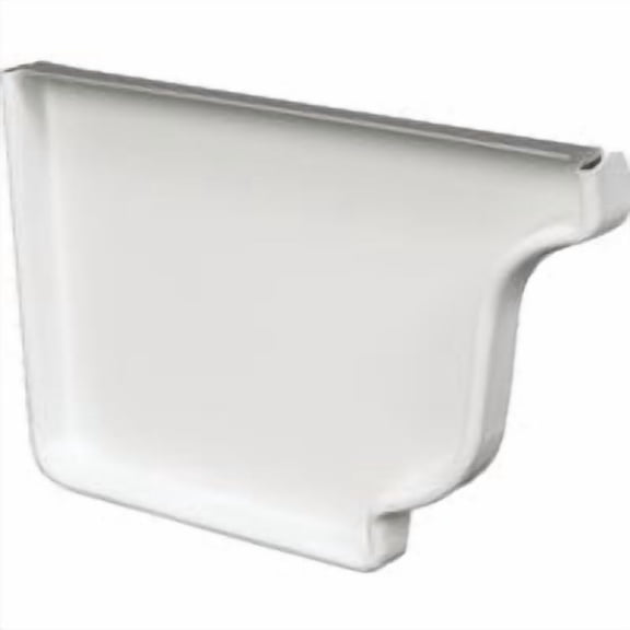 Amerimax Home Products Amerimax Galvanized Gutter End Cap - Pack of 6