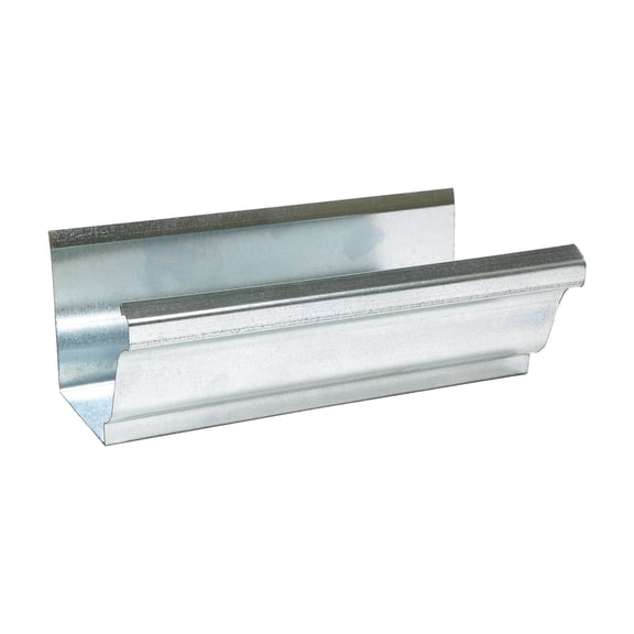 Amerimax Home Products Amerimax Galvanized Gutter - Pack of 2